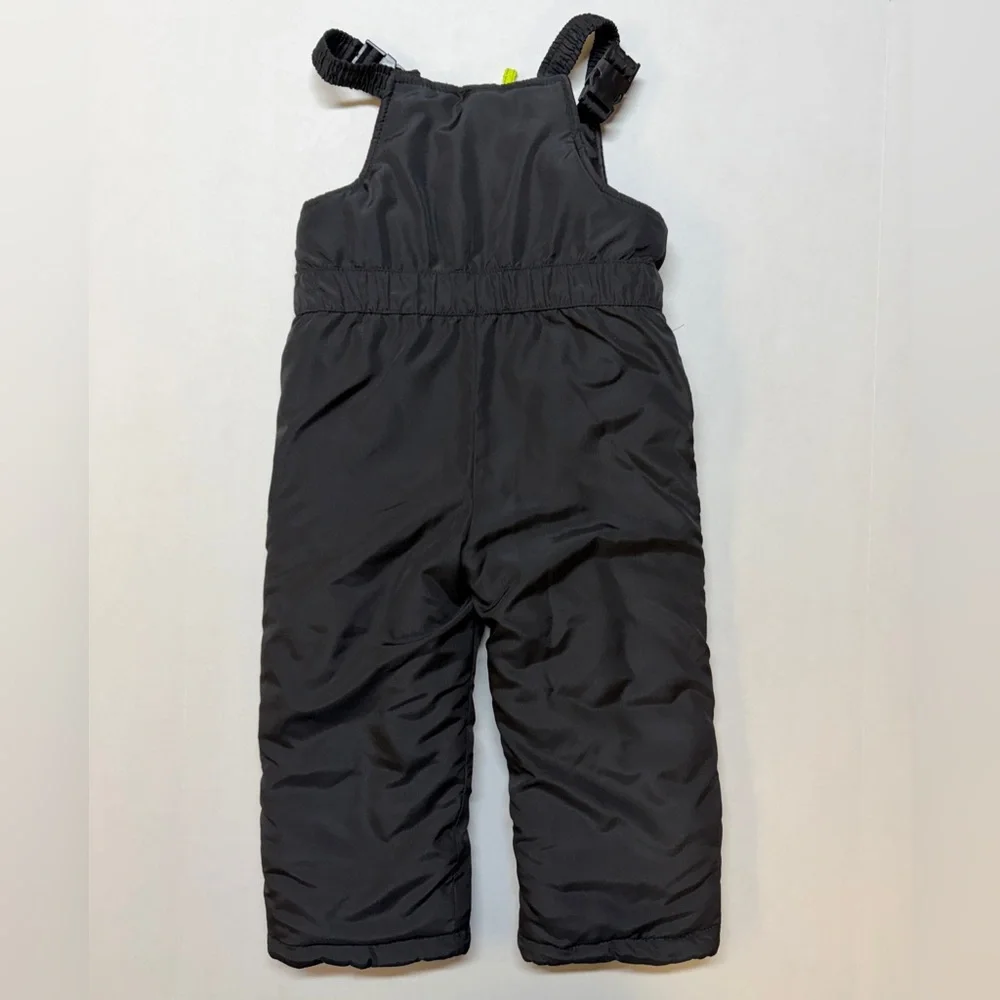 OshKosh B’gosh‎ Black Kids Size 4T Snow Pants Overalls